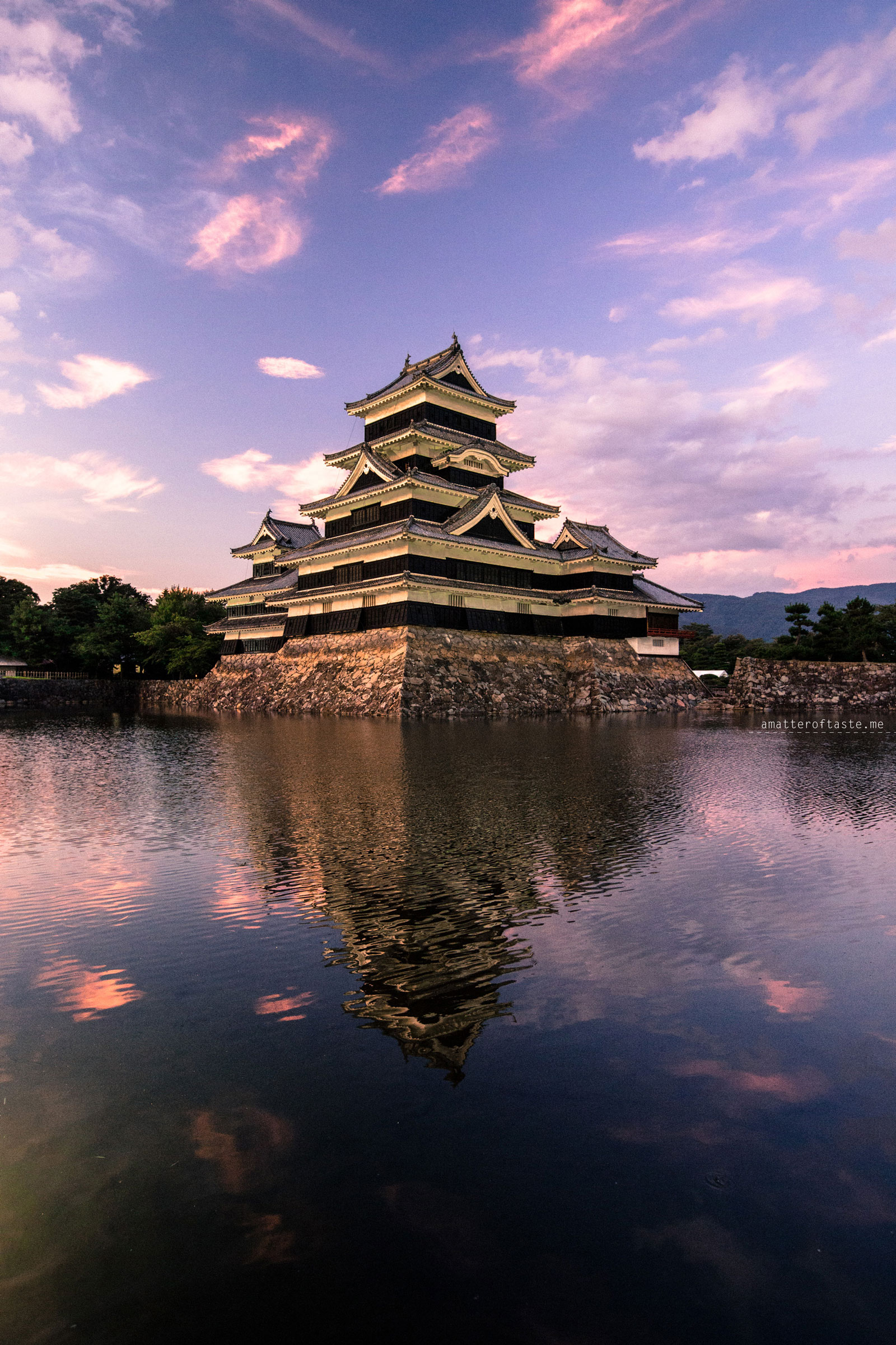 Matsumoto Castle by a matter of taste