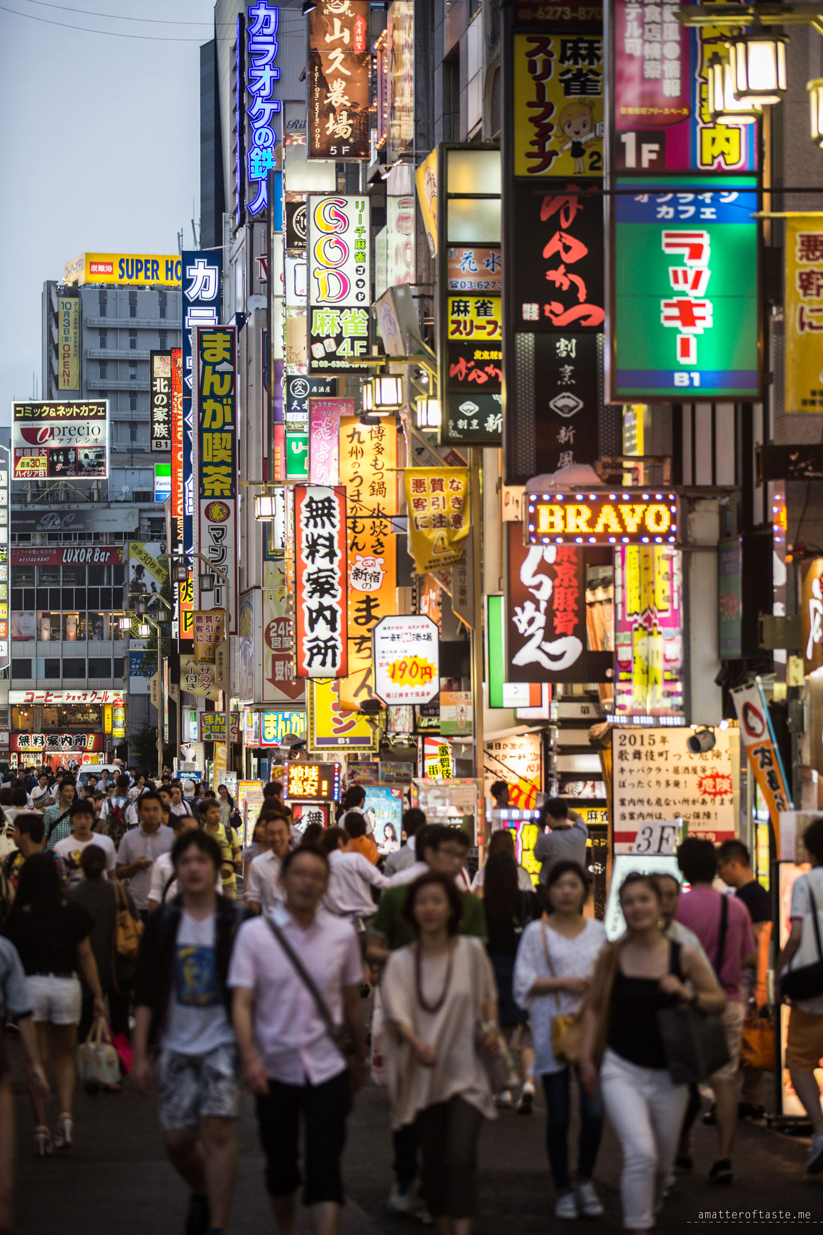 Shinjuku by a matter of taste